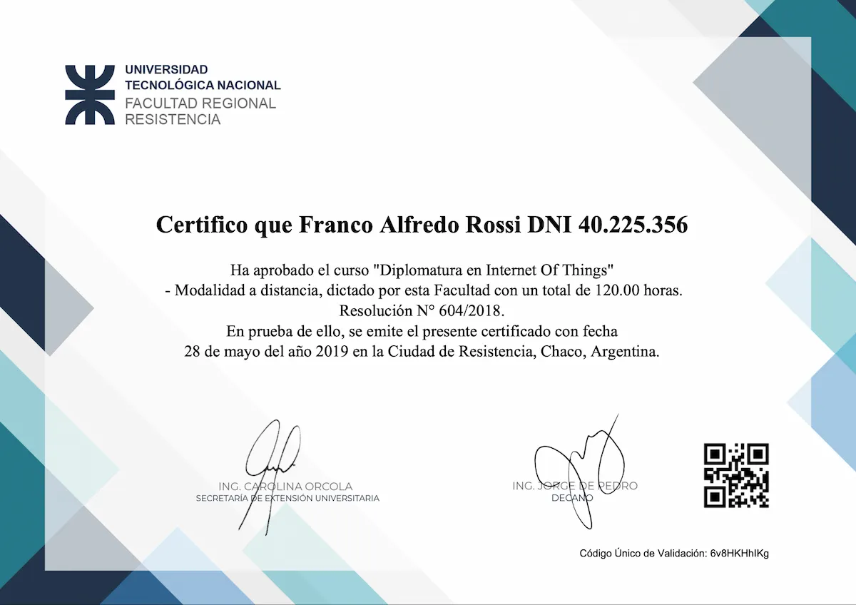 Internet of Things Course